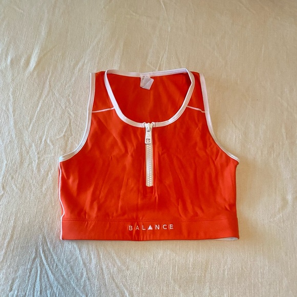 Balance Athletica Tops - Balance Athletica Isotope Bra - Phosphorus